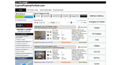Desktop Screenshot of cypruspropertyforsale.com